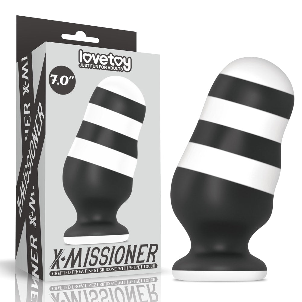 Large Silicone Anal Plug X-Missioner 7
