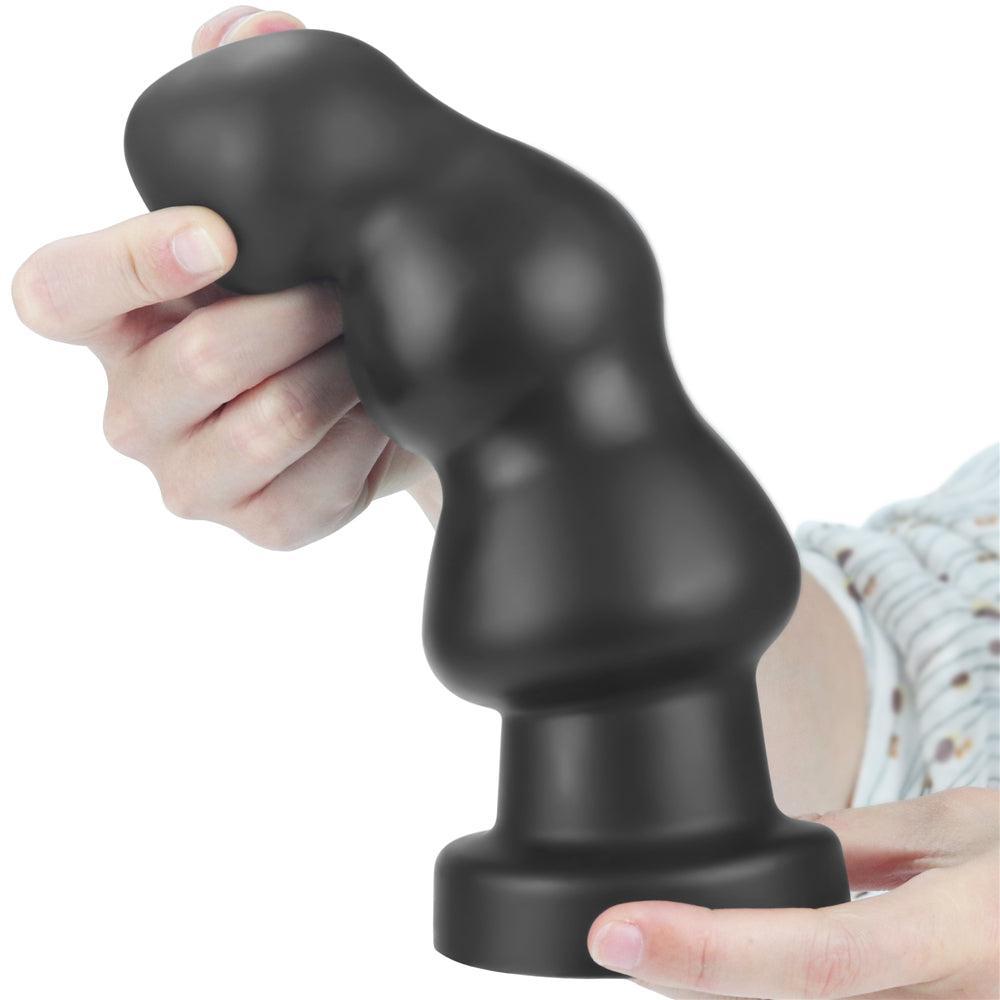 Anal Rigger King Size Vibrating Butt Plug 7.8"