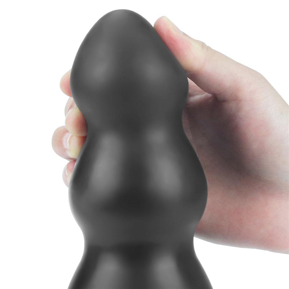 Anal Rigger King Size Vibrating Butt Plug 7.8"