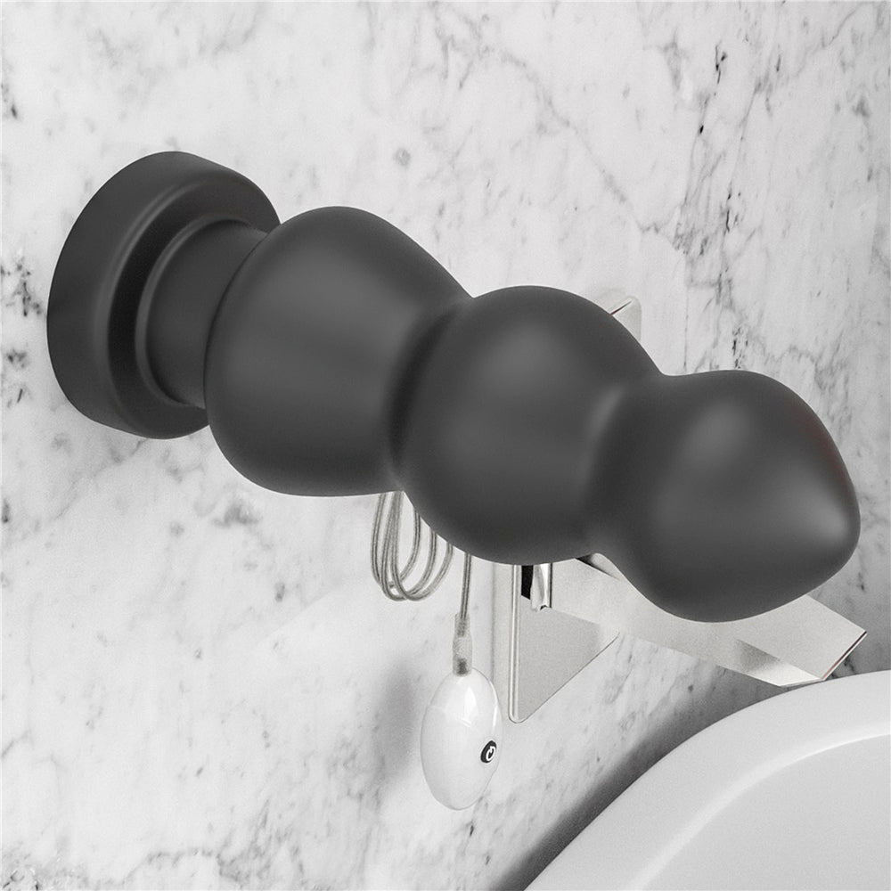 Large Vibrating Butt Plug Anal Rigger 7.8"