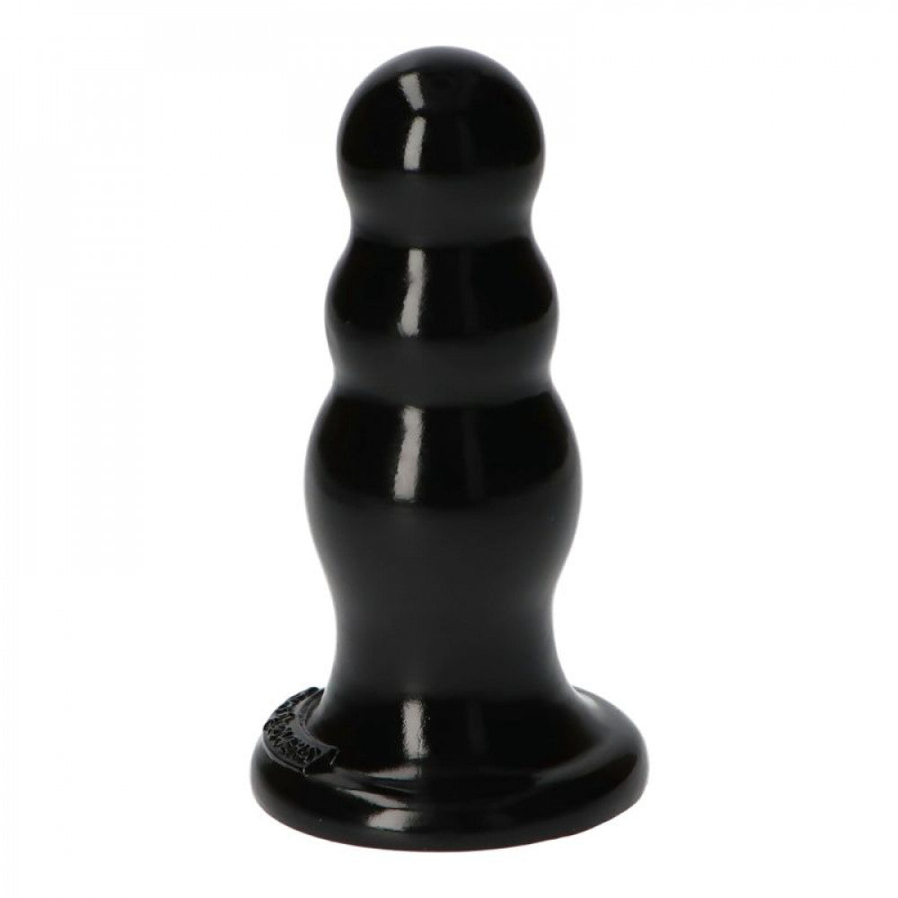 Large anal dilator with vacuum base Olmo black