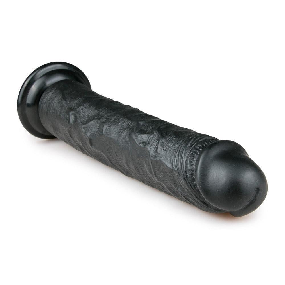 Realistic Suction Cup Dildo 11" Black