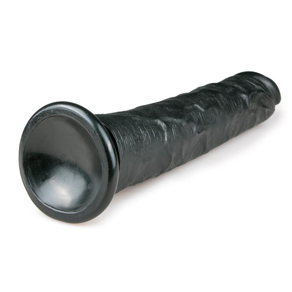 Realistic Suction Cup Dildo 11" Black