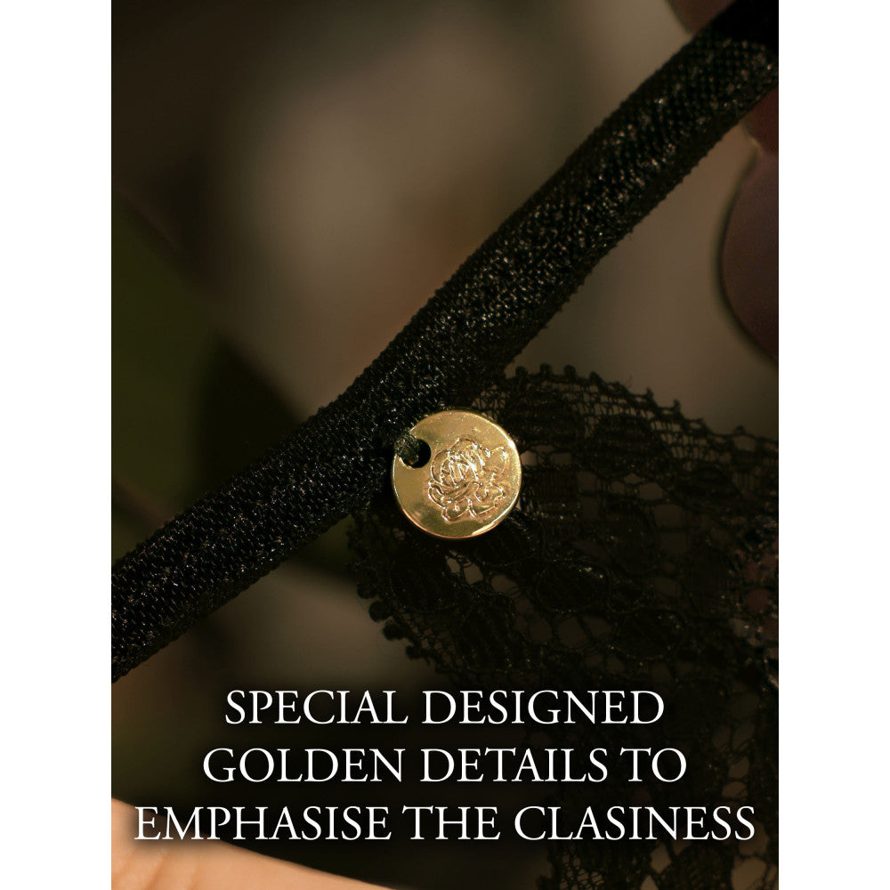 Le Desir 014 Celeste Adjustable Lace Garter QS