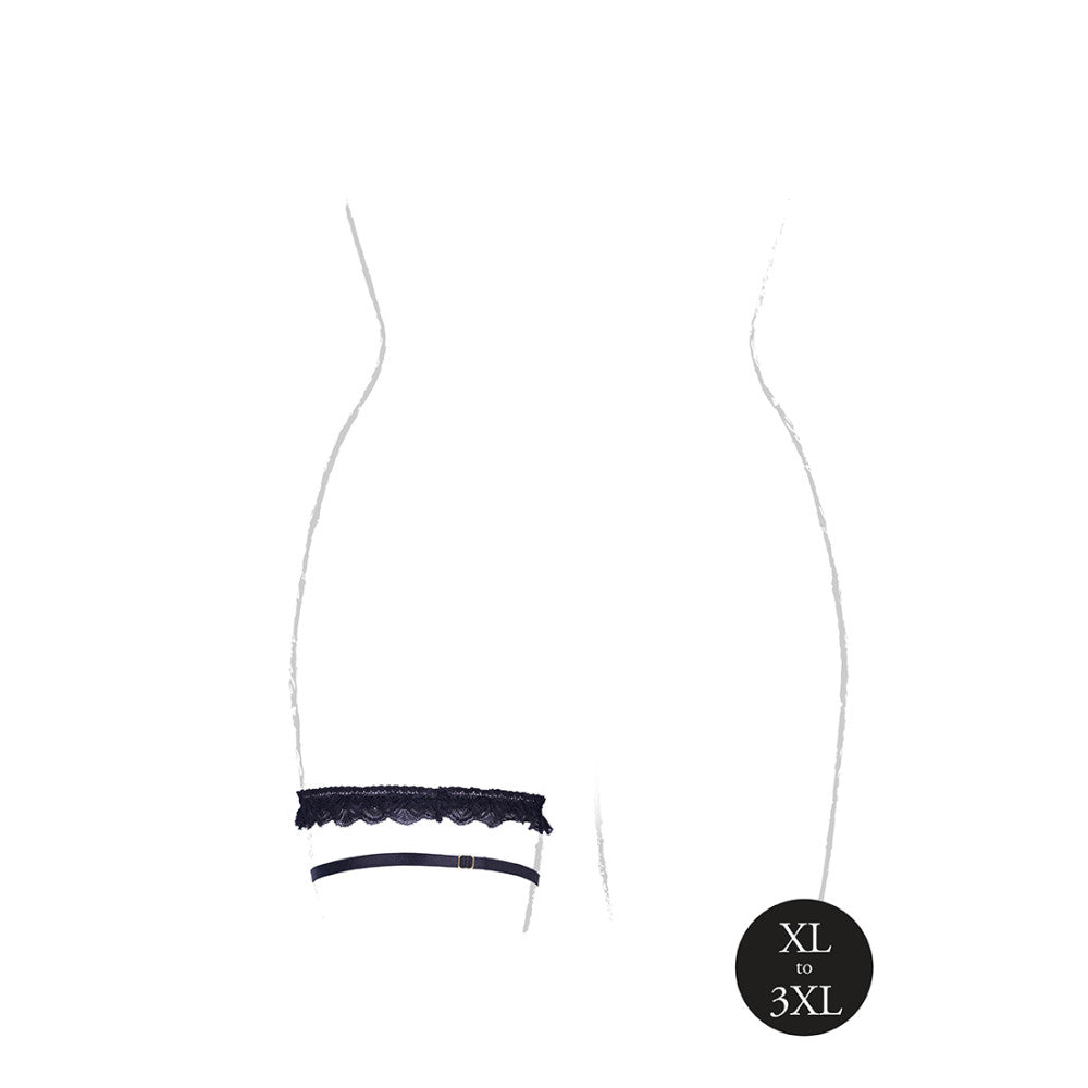Le Desir 014 Celeste Adjustable Lace Garter QS