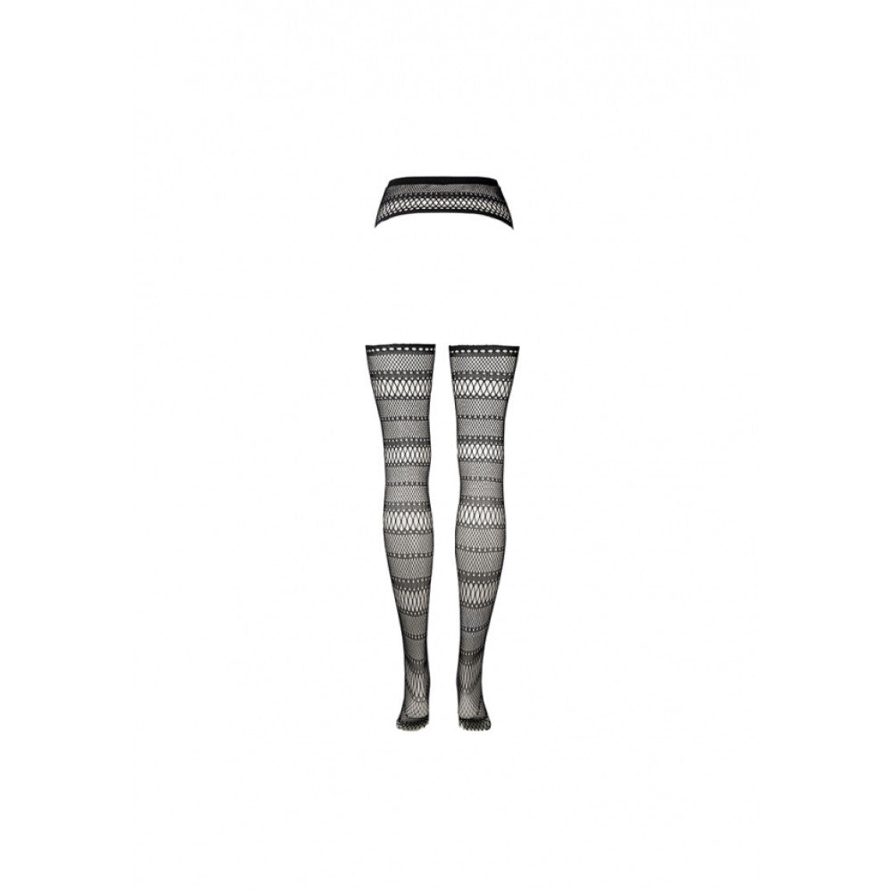 Le Desir Garter Belt with Stockings