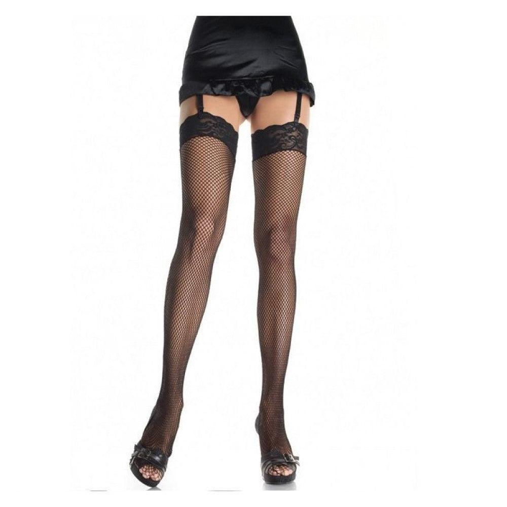 Leg Avenue Fishnet Garter Stockings