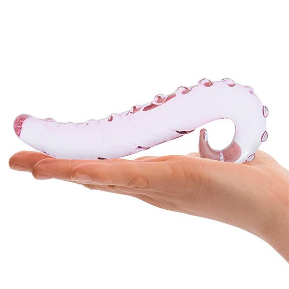 Lick It Textured Glass Massager