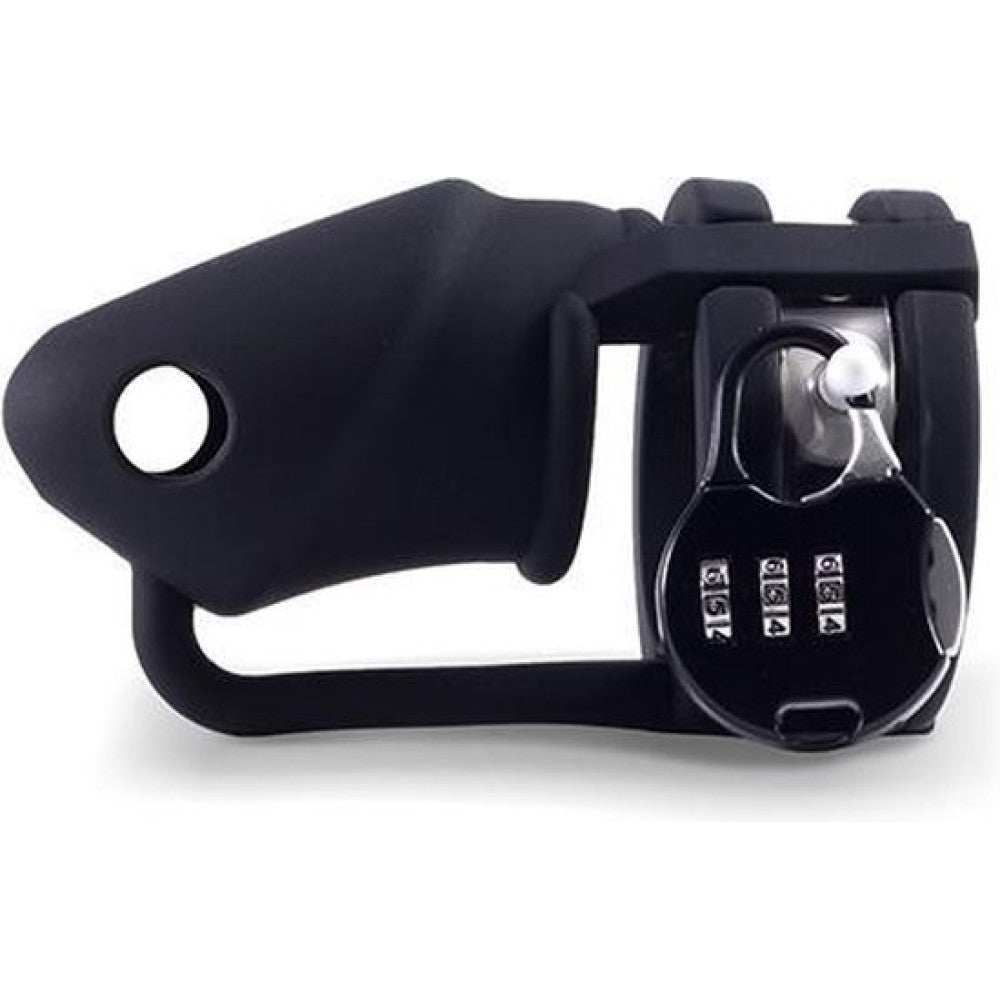 Lock-A-Willy Silicone Chastity Cock Cage