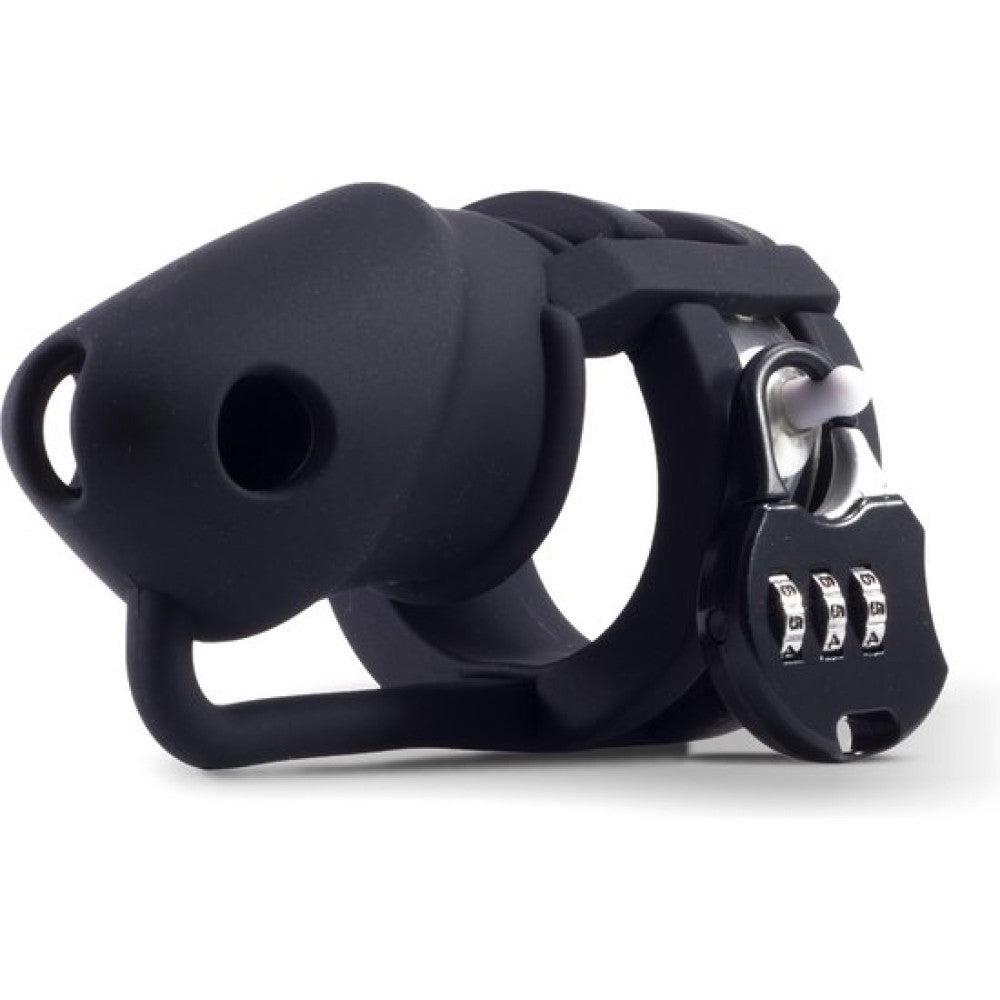 Lock-A-Willy Silicone Chastity Cock Cage