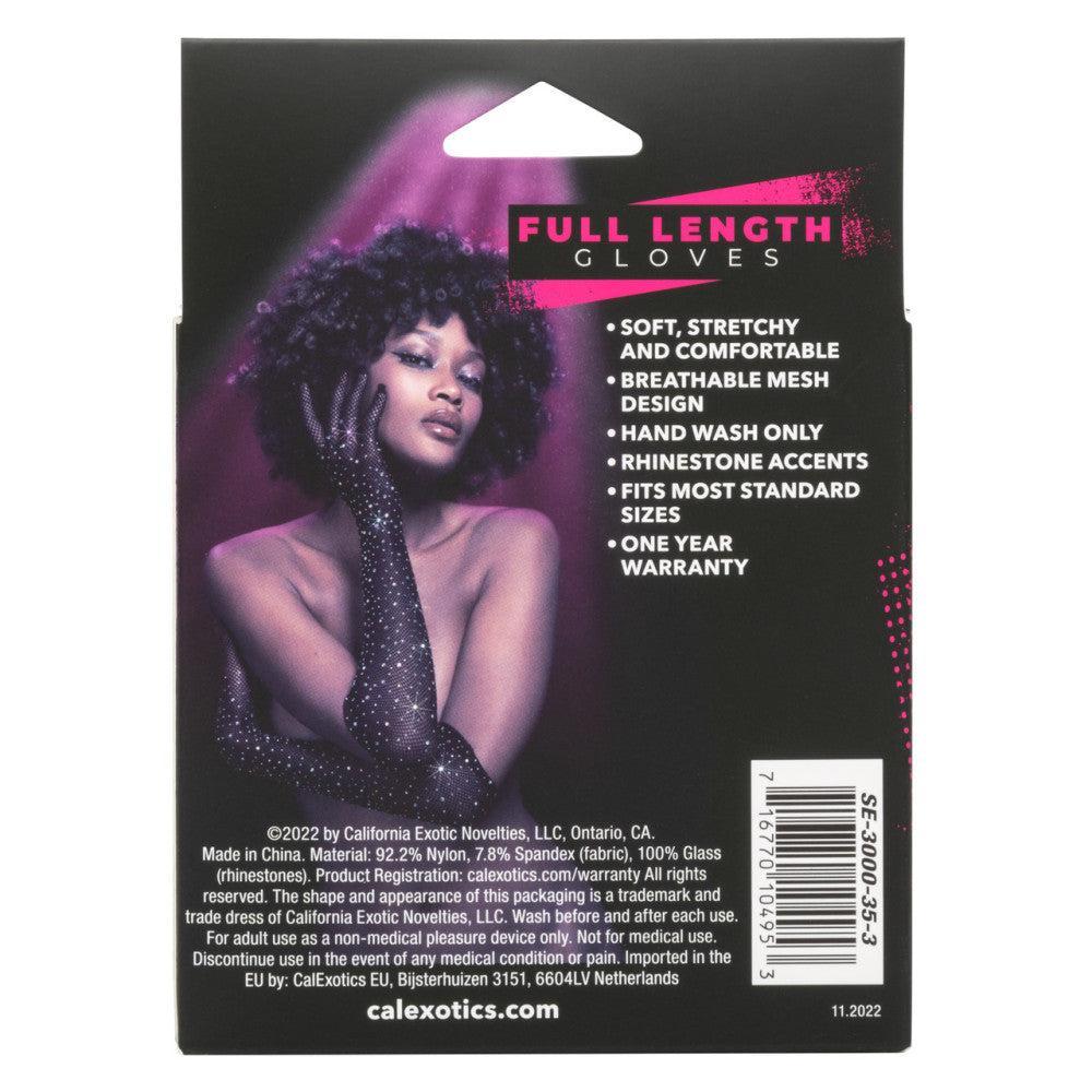 Radiance Crystal Long Mesh Gloves