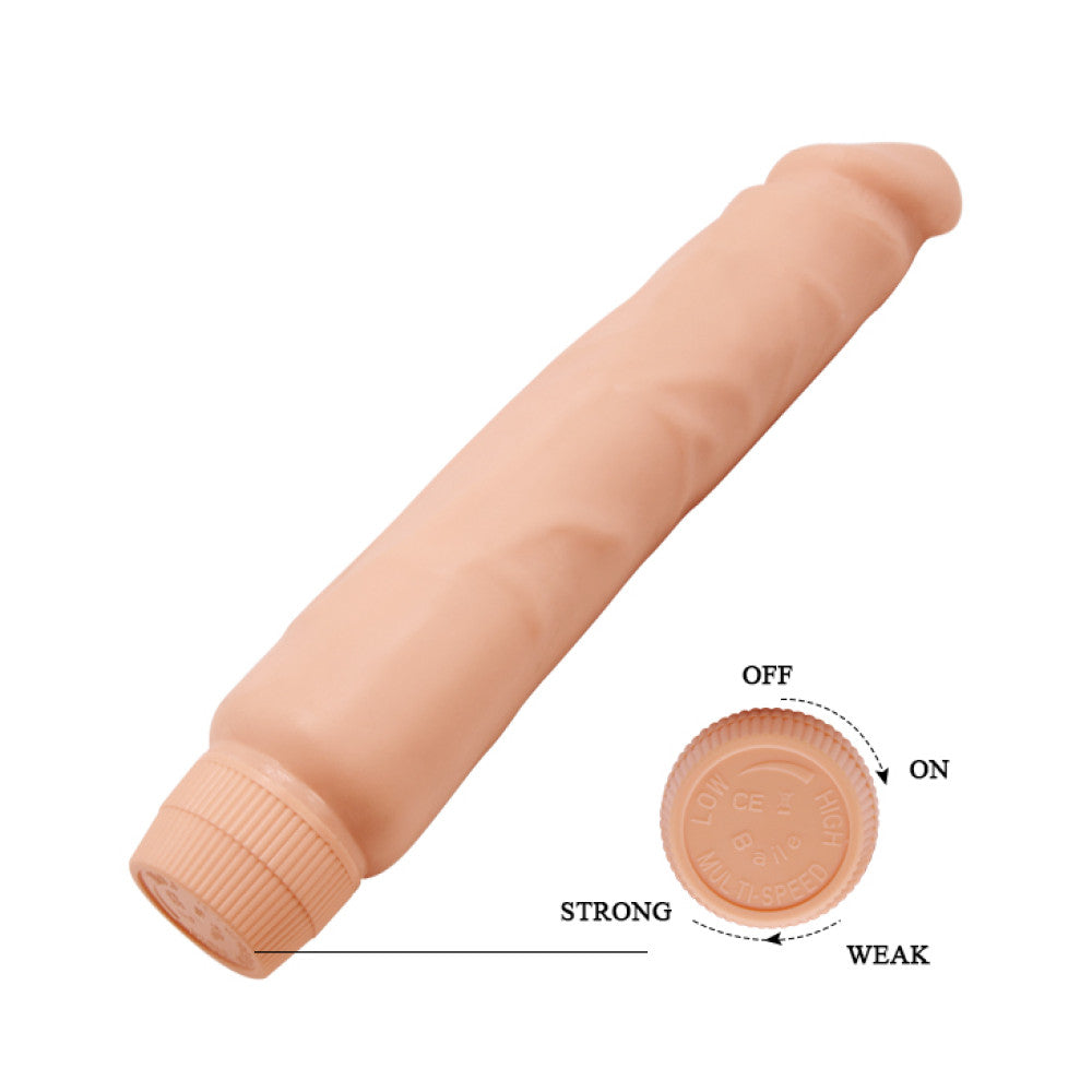 Jack Multispeed Realistic Vibrator 10"D2236