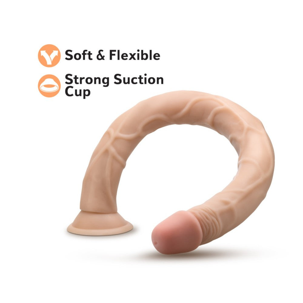 Long realistic dildo Dr. Skin 19"