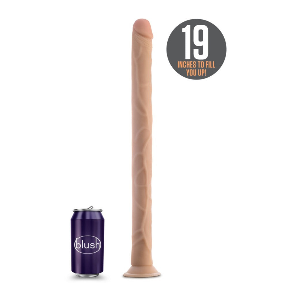 Long realistic dildo Dr. Skin 19"
