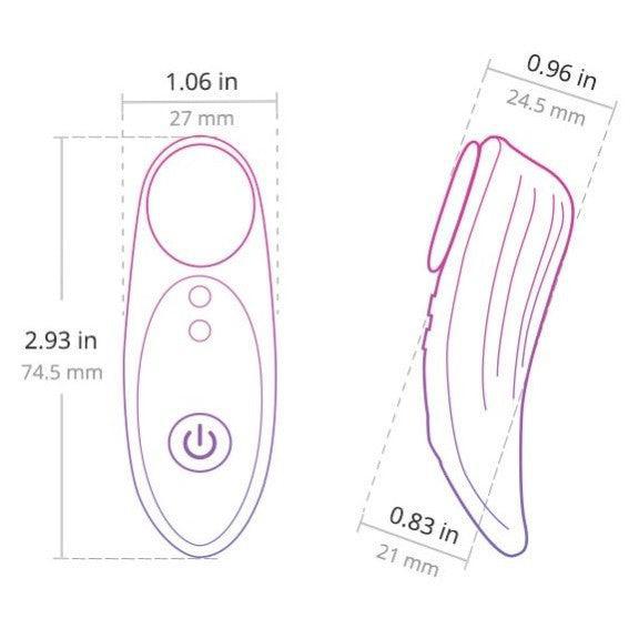 Lovense Ferri App Controlled Knicker Vibrator