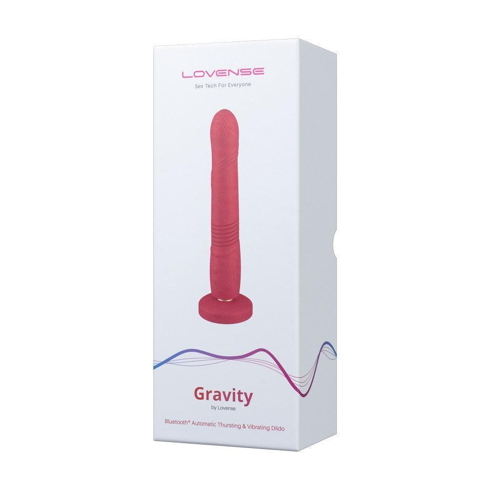 Lovense Gravity Thrusting & Vibrating Dildo with App