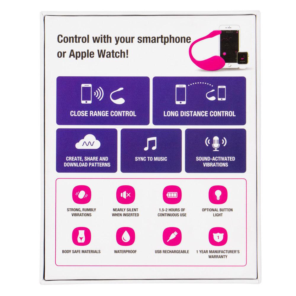 Lovense Lush 2 App Controlled Love Egg Vibrator