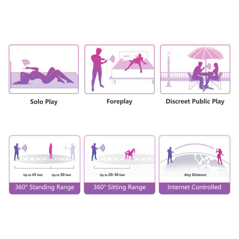 Lovense Lush 2 App Controlled Love Egg Vibrator