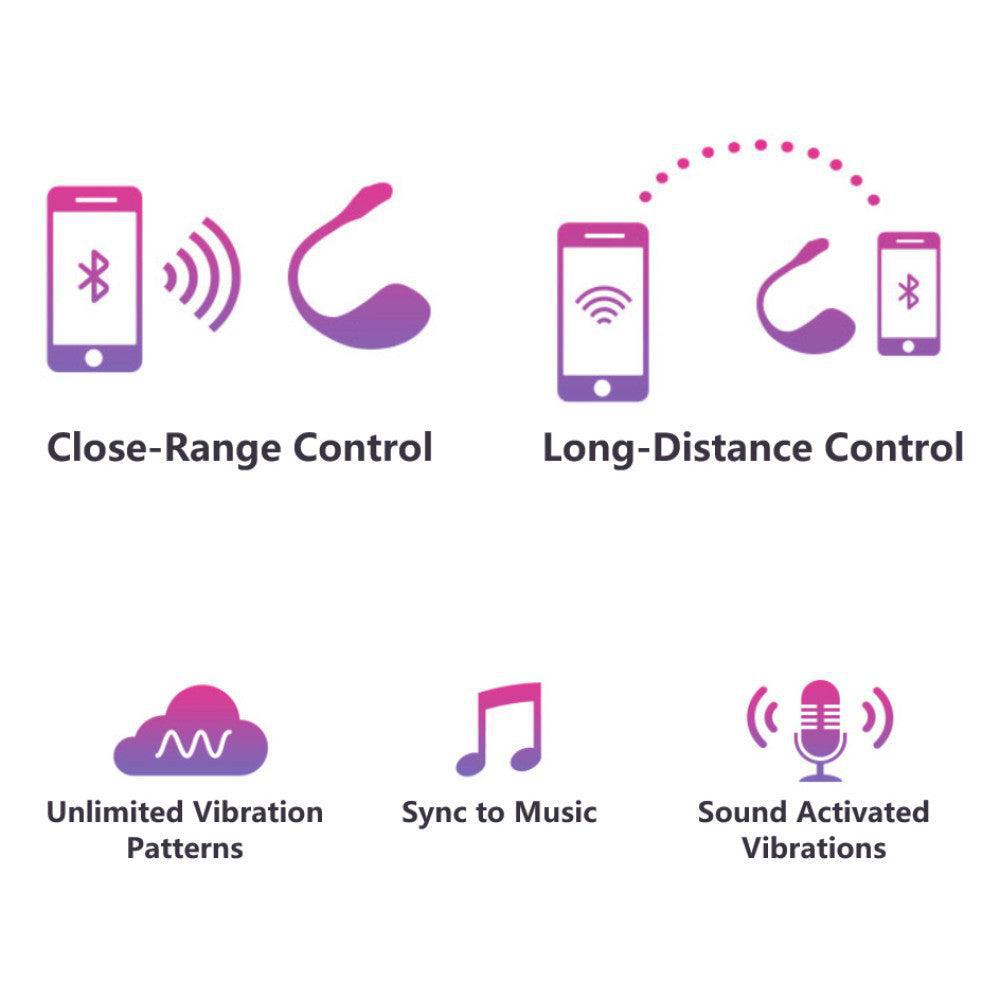 Lovense Lush 2 App Controlled Love Egg Vibrator