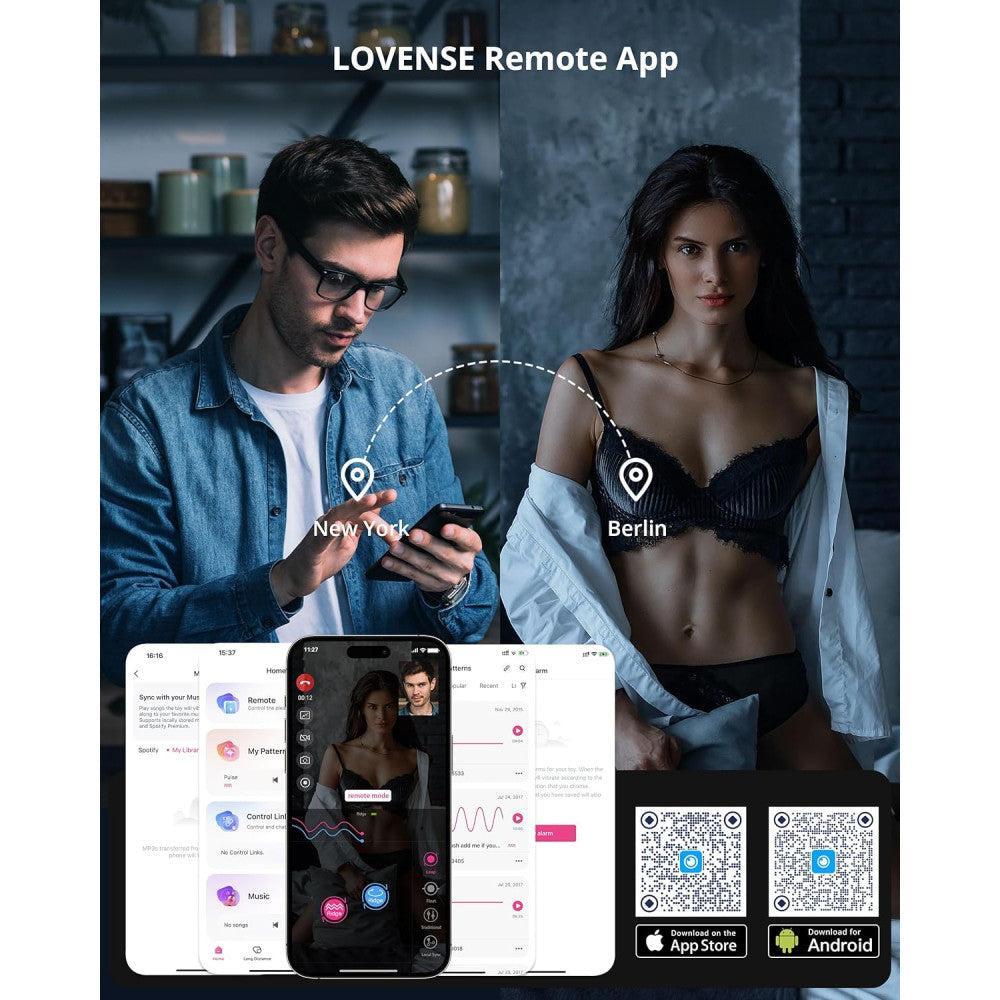 Lovense Ridge Rotating Anal Beads with App