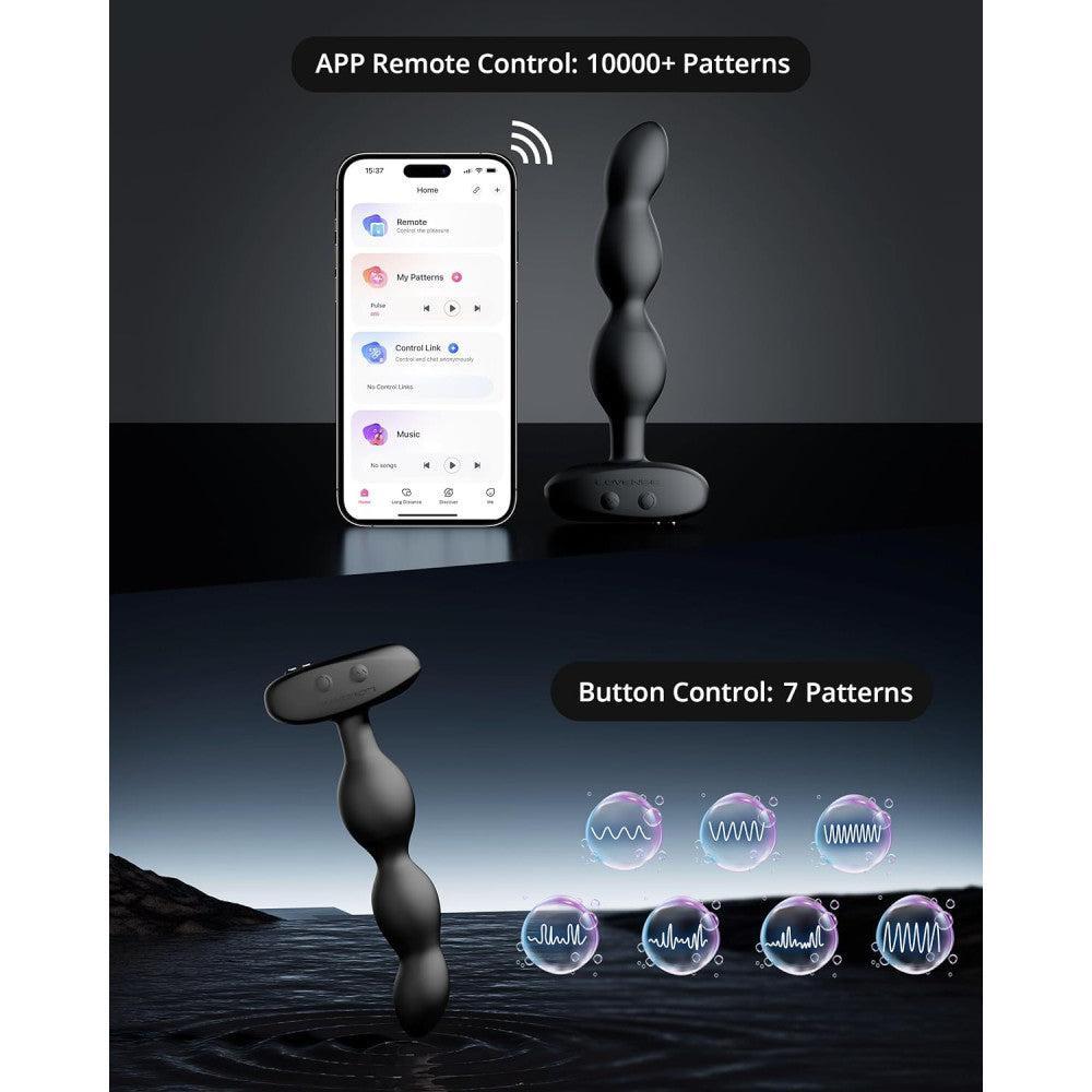 Lovense Ridge Rotating Anal Beads with App