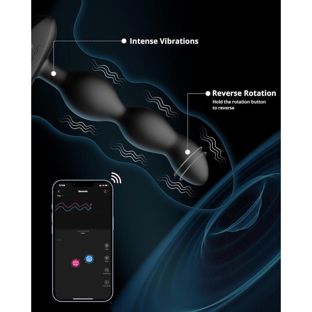 Lovense Ridge Rotating Anal Beads with App