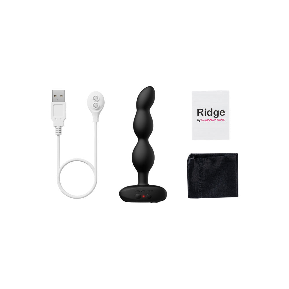 Lovense Ridge Rotating Anal Beads with App