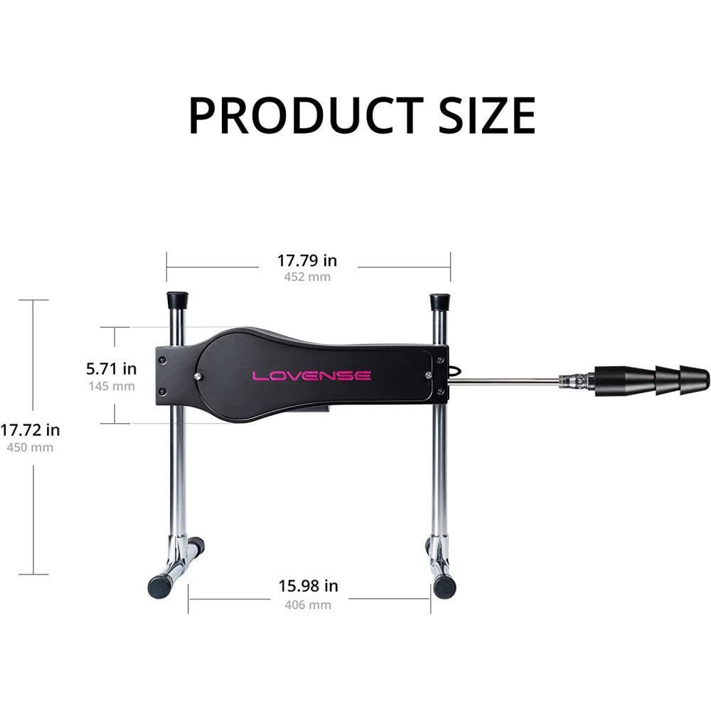 Lovense Sex Machine with Dildos