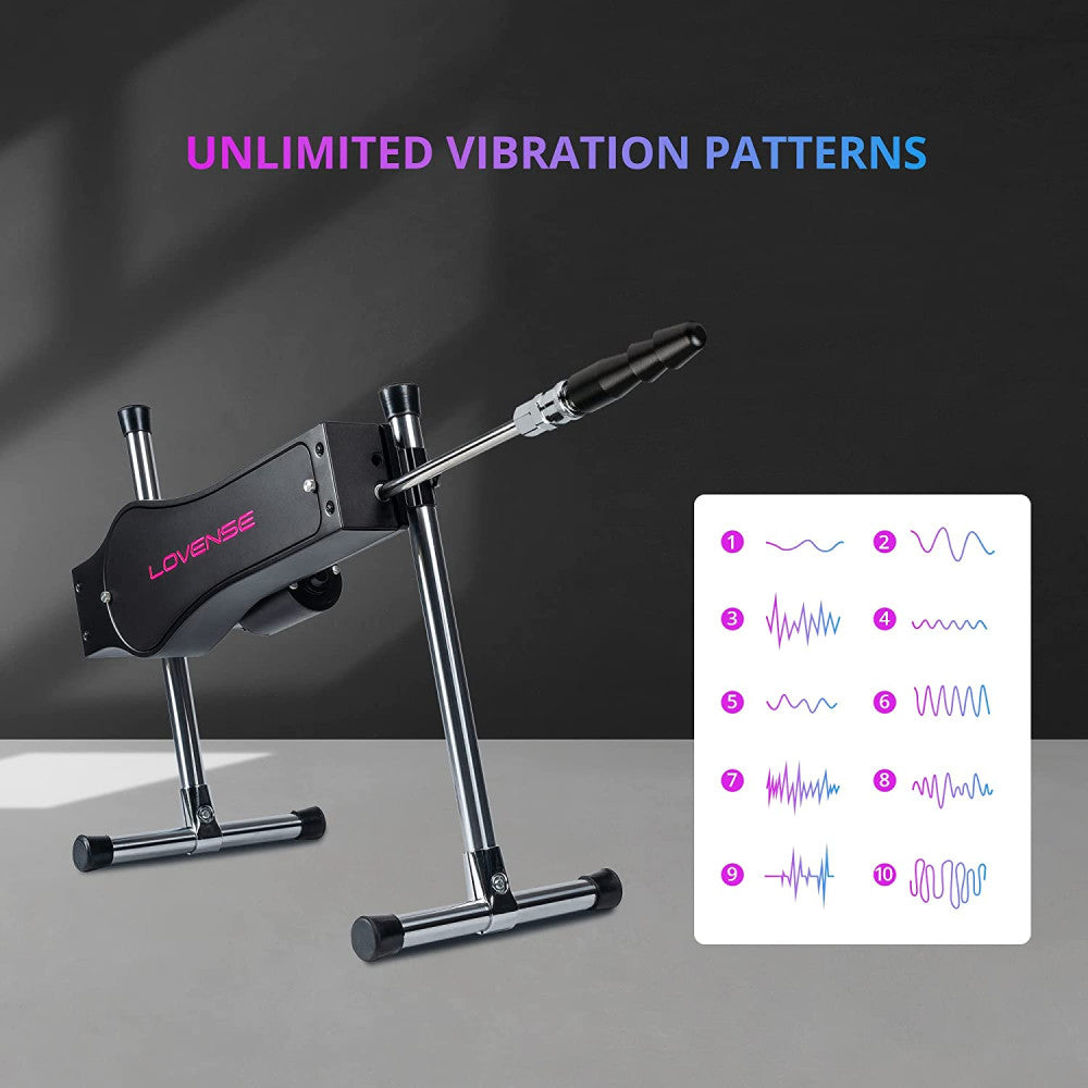 Lovense Sex Machine with Dildos