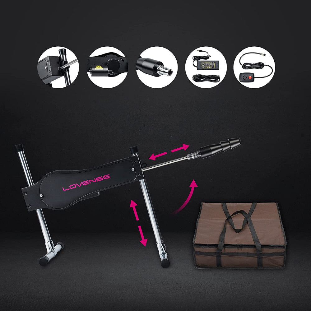Lovense Sex Machine with Dildos