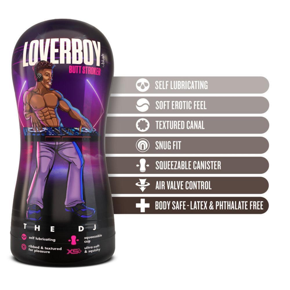 Loverboy The DJ Self Moistening Ass Masturbator Brown