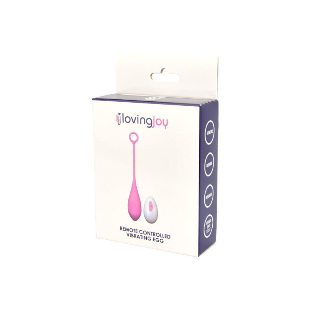Loving Joy Kegel Balls Vibrating Silicone Vaginal Balls with Remote