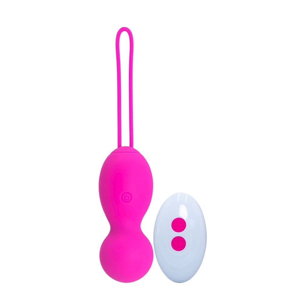 Loving Joy Kegel Balls Vibrating Silicone Vaginal Balls with Remote
