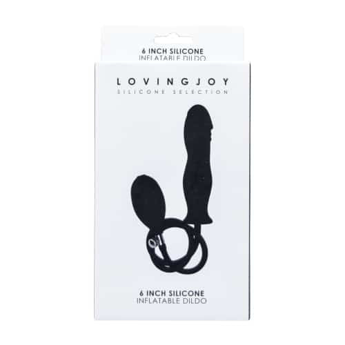 Loving Joy Silicone Inflatable Dildo