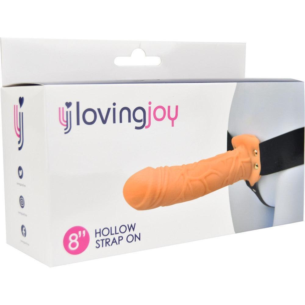 Loving Joy Hollow Strap-On Belt 8"