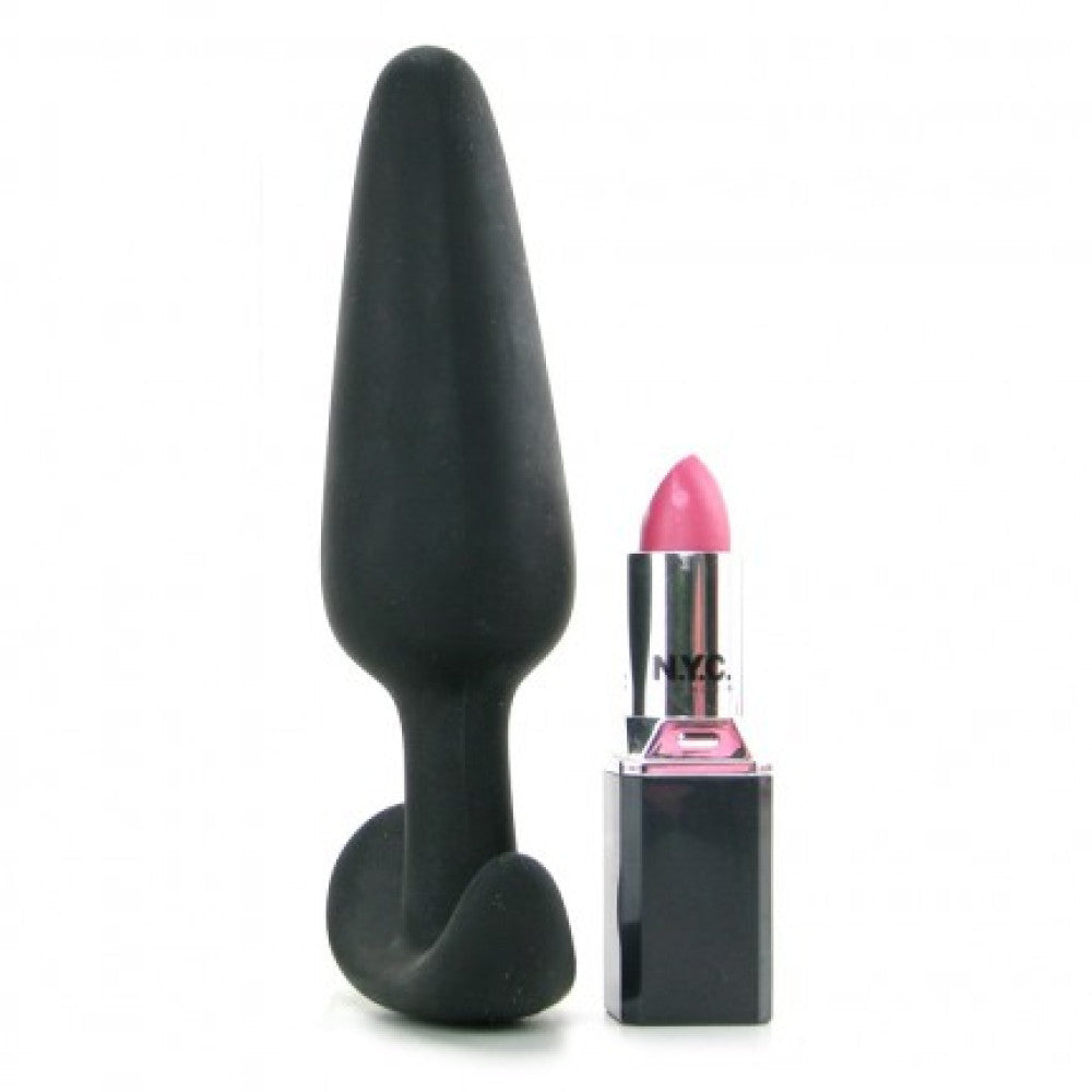 Lure Me Slim Silicone Butt Plug Black
