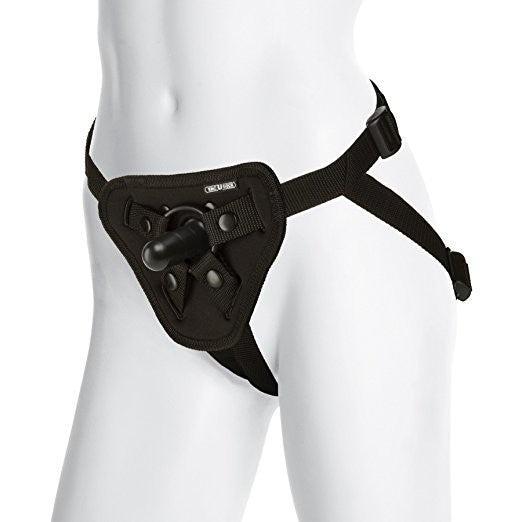 Luxe Harness Strap-On Belt with Plug