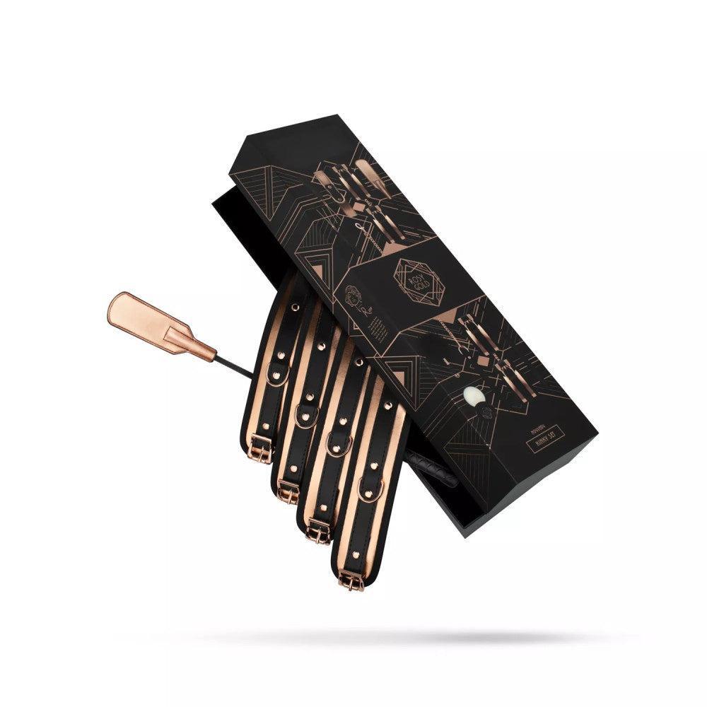 Luxury 9 Piece Rosy Gold Nouveau BDSM Set