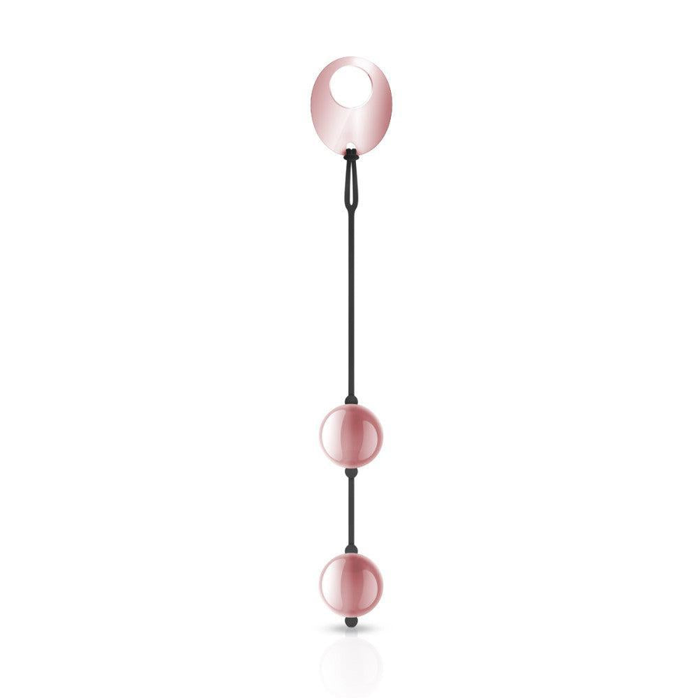 Luxury Metal Vaginal Balls Rosy Gold