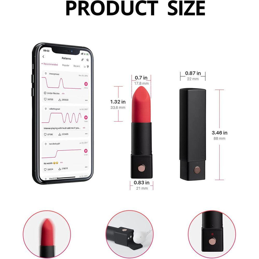 Lovense Exomoon Mini Lipstick Vibrator