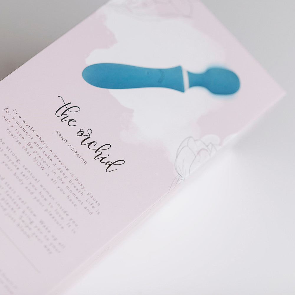 Luxury Silicone Wand Massager The Orchid