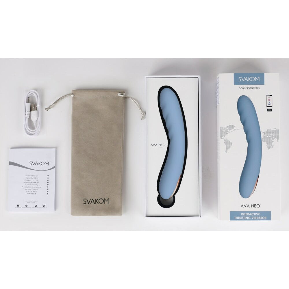 Luxury Thrusting Vibrator Svakom Ava Neo App