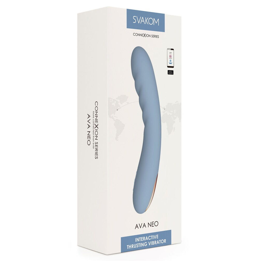 Svakom Ava Neo Luxury Thrusting Vibrator with App