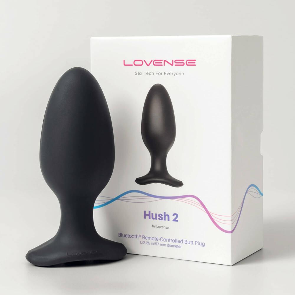 Lovense Hush 2 Vibrating Large Butt Plug with App