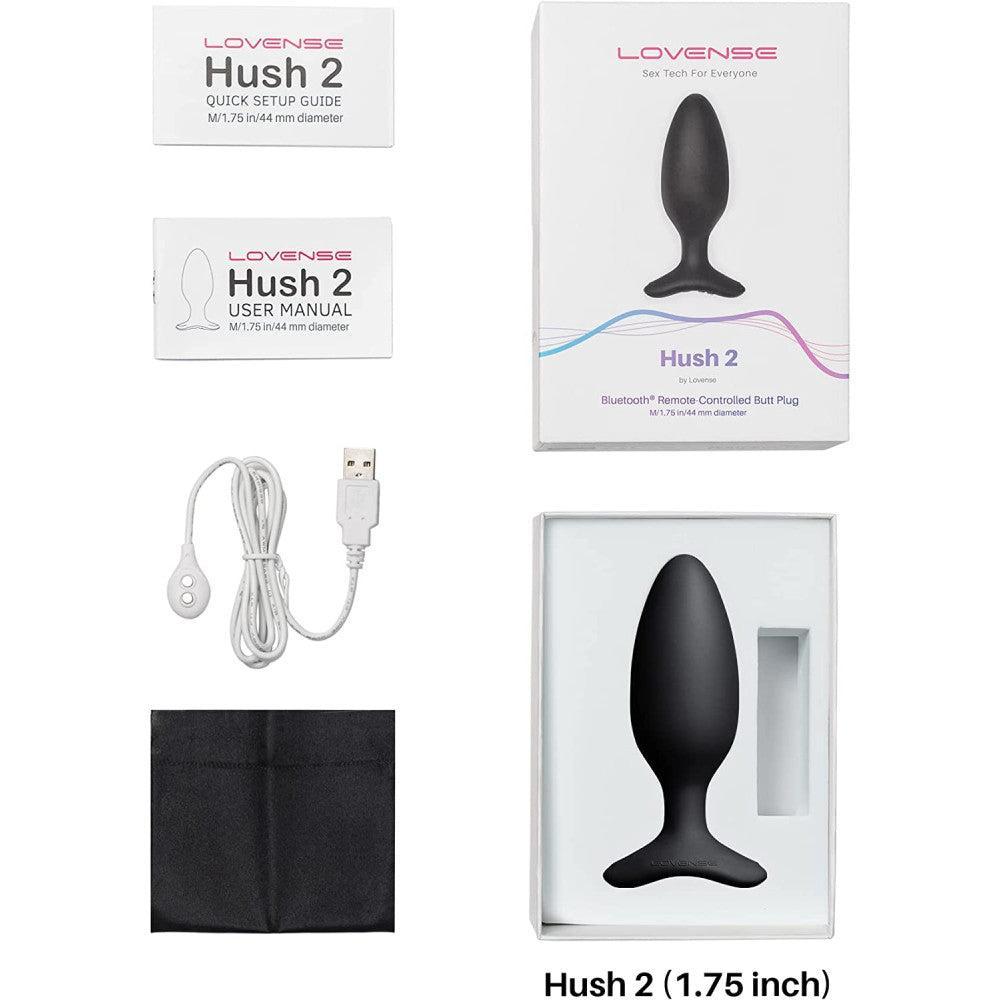 Lovense Hush 2 Vibrating Butt Plug with App