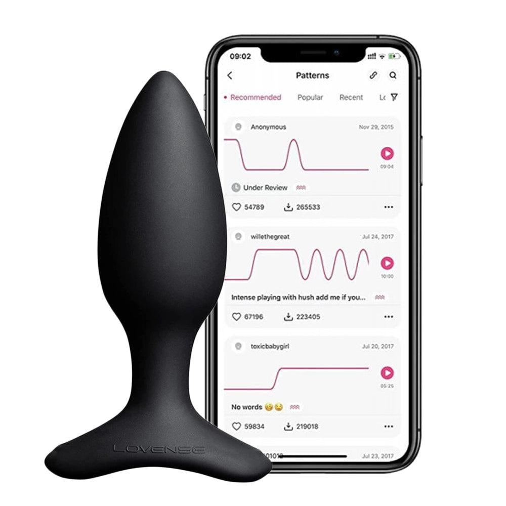 Lovense Hush 2 Vibrating Small Butt Plug with App