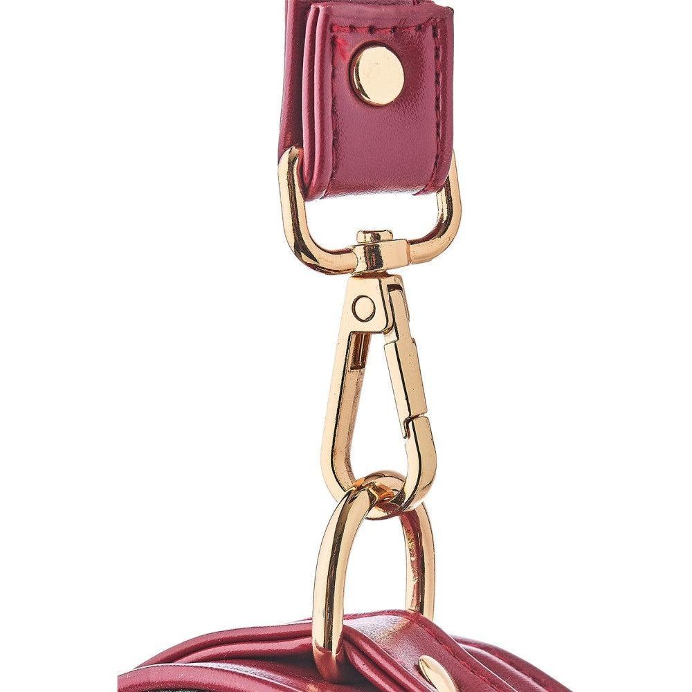 Luxury Collar with Lead Blaze Elite Red