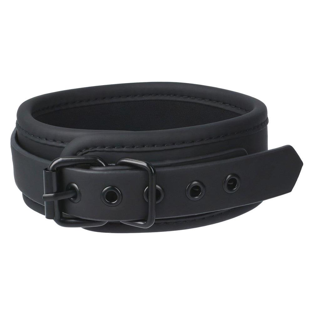 Blaze BDSM Collar & Leash Black