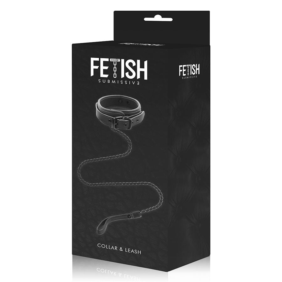 Fetish Submissive BDSM Collar & Leash