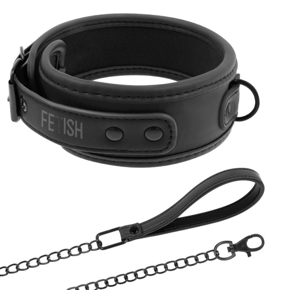 Fetish Submissive BDSM Collar & Leash
